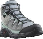Wanderschuh SALOMON "QUEST ROVE GORE-TEX W", Damen, Gr. 40, grau (grau, mint),...