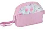 Puppen Wickeltasche CHIC2000 "Jeans Grey", bunt (flowers), Puppenausstattungen,