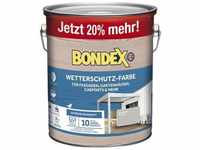 BONDEX Wetterschutzfarbe Farben Gr. 3 l 3 ml, grau (achatgrau) Farben Lacke