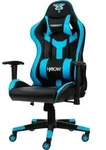 HYRICAN Gaming-Stuhl "Striker Copilot" schwarz/blau, Kunstleder, ergonomischer