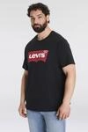 Levis Plus T-Shirt "LE B&T BIG GRAPHIC TEE" mit Logofrontprint