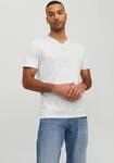 V-Shirt JACK & JONES "JJEORGANIC mit V-Ausschnitt, l&auml;ssig kombinierbar, ideal f&uuml;r