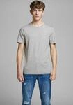 Rundhalsshirt JACK & JONES "JJEORGANIC MELANGE TEE SS O-NECK NOOS", Herren, Gr. L,