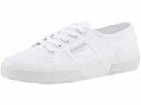 Sneaker SUPERGA "Cotu Classic" Gr. 37,5, weiß (reinweiß) Schuhe Sneaker mit