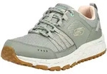 Sneaker SKECHERS "Skechers Sneaker Leder/Textil", Damen, Gr. 37, gr&uuml;n (oliv), Leder,