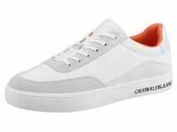 Sneaker CALVIN KLEIN JEANS "SAWYER 9C3" Gr. 41, weiß (weiß, kombiniert) Herren