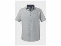 Outdoorhemd SCHÖFFEL "Shirt Triest M" Gr. 48, Normalgrößen, grau (9180, grau)