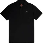 Poloshirt ALPHA INDUSTRIES "X-Fit Polo", Herren, Gr. M, schwarz, Obermaterial: 95%