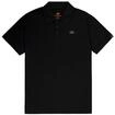 Poloshirt ALPHA INDUSTRIES "X-Fit Polo", Herren, Gr. M, schwarz, Obermaterial: 95%
