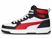 Sneaker PUMA "Puma Rebound JOY" Gr. 44,5, schwarz (weiß, rot, schwarz) Schuhe