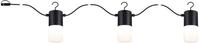 Paulmann LED Gartenleuchte "Outdoor Plug & Shine Leuchtenkette Tubs IP44 3000K 24V