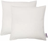 TOM TAILOR HOME Dekokissen "Dove" unifarben, Kissenh&uuml;llen ohne F&uuml;llung, 2er Pack