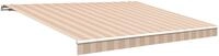 Gelenkarmmarkise WISMAR "Classic", beige, B:450cm H:25cm, Polyacryl, Markisen