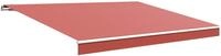 Gelenkarmmarkise WISMAR "Classic", rot (rostrot), B:450cm H:25cm, Polyacryl, Markisen
