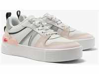 Sneaker LACOSTE "L002 223 4 CFA" Gr. 38, grau (weiß, grau) Schuhe Sneaker