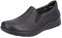 Rieker Slipper Alltagsschuh, Schlupfschuh, Freizeitschuh mit beidseitigem Stretch