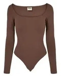 Langarmshirt URBAN CLASSICS "Urban Classics Damen Ladies Organic Longsleeve...