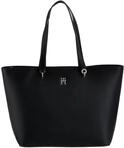 Tommy Hilfiger Shopper "TH EMBLEM TOTE" mit TH-Emblem vorne