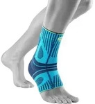 Achillessehnenbandage BAUERFEIND, Gr. XS, blau, Obermaterial: 57% Baumwolle, 41%