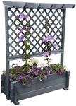 promadino Rankhilfe Rankkasten mit Pergola, BxTxH: 112x65x139 cm