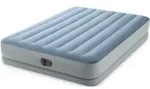 Luftbett INTEX "DuraBeam Mid-Rise Comfort mit USB-Pumpe" Gr. 152, blau, Luftbetten,