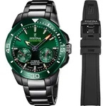 Chronograph FESTINA "Chrono Bike Connected - Special Edition", schwarz (schwarz,