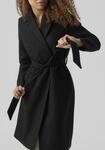Vero Moda Langmantel "VMFORTUNEAYA SS23 LONG COAT NOOS" Kunstfaser
