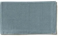 Badematte M&Ouml;VE "Waffelpiquee" Gr. 3, blau (arctic), H:6mm, Baumwolle, Badematten,