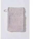 Handtuch CAW&Ouml; Gr. 5, silber (silberfarben), B:30cm L:50cm, Walkfrottee, 100%