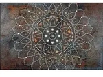 wash+dry by Kleen-Tex Teppich "Madhana" rechteckig 7 mm H&ouml;he Motiv Mandala,