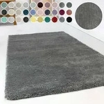 Hochflor-Teppich ESPRIT "Relaxx ESP-4150" Gr. 31, grau, B:130cm H:25mm L:190cm,
