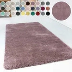 Hochflor-Teppich ESPRIT "Relaxx ESP-4150" Gr. 31, lila (flieder, altros&egrave;),...
