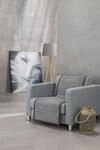 IBENA Sesselschoner "Fano" B x H: 50 x 200 cm, mit modernen Streifen