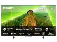 F (A bis G) PHILIPS LED-Fernseher "50PUS8108/12" Fernseher schwarz LED Fernseher