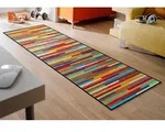 L&auml;ufer "Mikado Stripes" Gr. 11, bunt, B:75cm H:7mm L:190cm, Kunstfaser, WASH+DRY BY