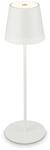 BRILONER LEUCHTEN LED Tischleuchte "KIKI", wei&szlig;, 1, &Oslash; 12cm H: 38cm, 1 Stk.,