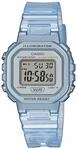 Chronograph, blau (hellblau (transparent)), CASIO TIMELESS COLLECTION, Armbanduhren,