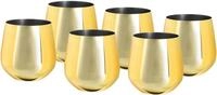 ECHTWERK Weinglas (Wein & Wasserkelch-Set), 500 ml, bruchsicher, stiellos, 10 x 9,5