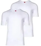 T-Shirt S.OLIVER "T-Shirt 2er Pack", Herren, Gr. S, wei&szlig;, Obermaterial: 95%