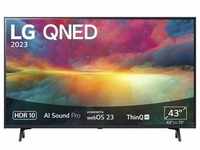 G (A bis G) LG QNED-Fernseher Fernseher QNED,α5 Gen6 4K AI-Prozessor,HDR10,HDMI
