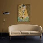Art for the home Leinwandbild "Kuss (Gustav Klimt)" Art Kiss 1 Stk. tlg. der...