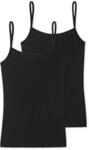 Schiesser Unterhemd "Modal Essentials" 2er Pack, Single Jersey, schmale Tr&auml;ger,