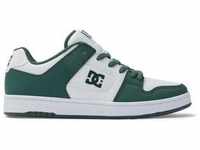 Sneaker DC SHOES "Manteca" Gr. 10(43), grün (white, dark olive) Schuhe...