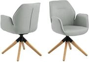 ACTONA GROUP Esszimmerstuhl "Alma" () 1 Stk.mit eleganten Kedern, Drehstuhl mit