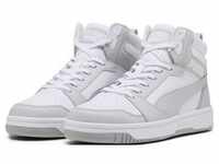 Sneaker PUMA "Rebound Sneakers Erwachsene" Gr. 40.5, grau (white ash gray) Schuhe