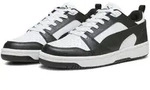 Sneaker PUMA "Rebound V6 Low Sneakers Erwachsene", Damen, Gr. 45, schwarz-wei&szlig;
