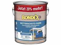 BONDEX Wetterschutzfarbe Farben Gr. 3 l 3 ml, blau (azurblau) Farben Lacke