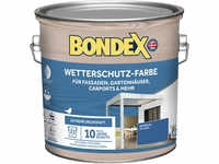 BONDEX Wetterschutzfarbe Farben Gr. 2,5 l 2,5 ml, blau (azurblau) Farben Lacke