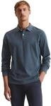 Marc OPolo Langarm-Poloshirt "aus reiner Bio-Baumwolle"
