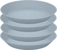 KOZIOL Teller "CONNECT PLATE" Teller Set, Made in Germany. Biozirkul&auml;rer Kunststoff,
